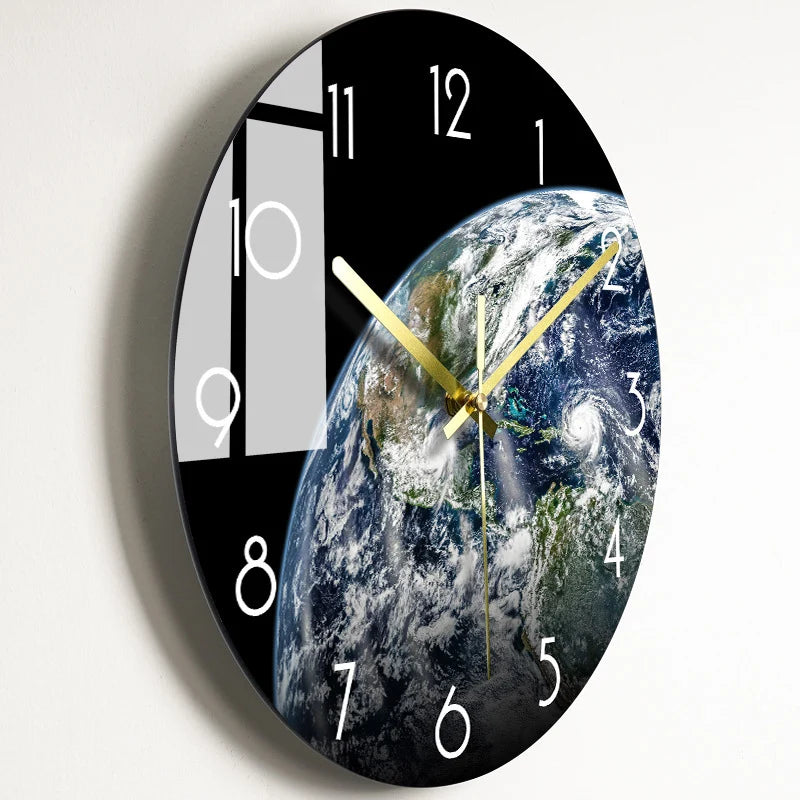 Wall Clock | Silent Quartz & Organic Glass Dial