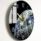 Wall Clock | Silent Quartz & Organic Glass Dial