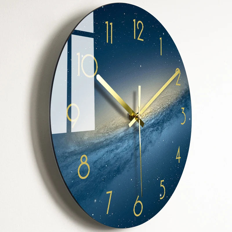 Wall Clock | Silent Quartz & Organic Glass Dial