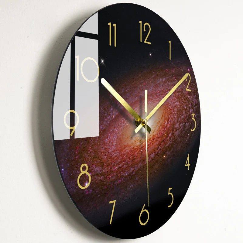 Wall Clock | Silent Quartz & Organic Glass Dial