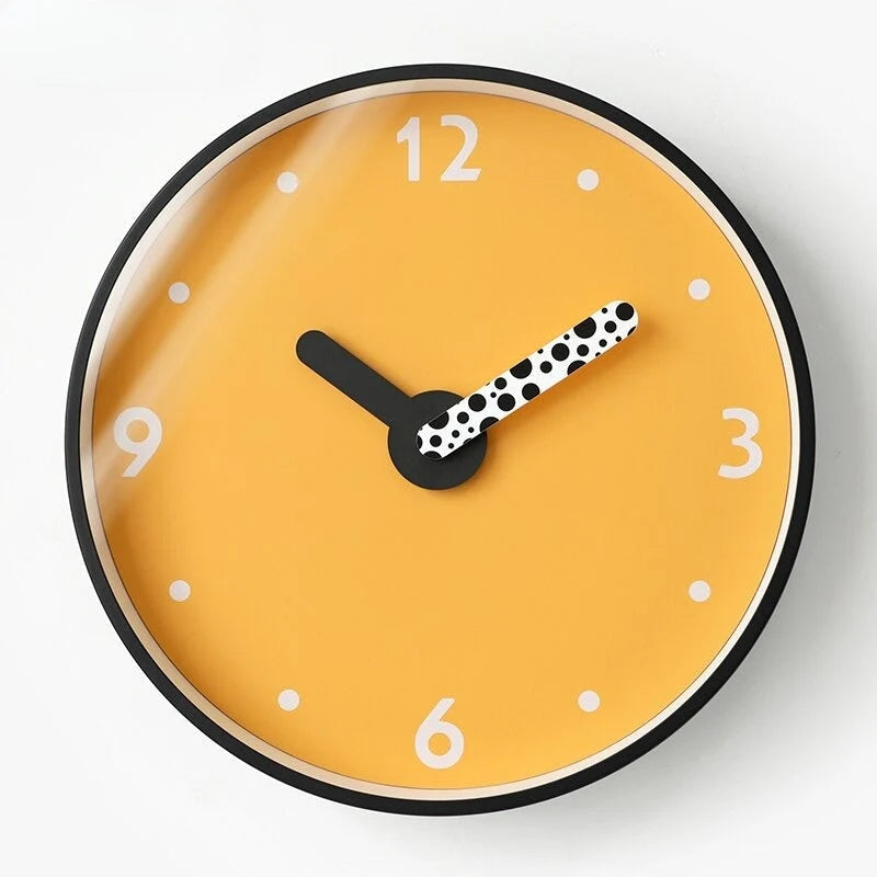 Wall Clock | Sound-Activated LED & Silent Quartz | 30 cm Diameter