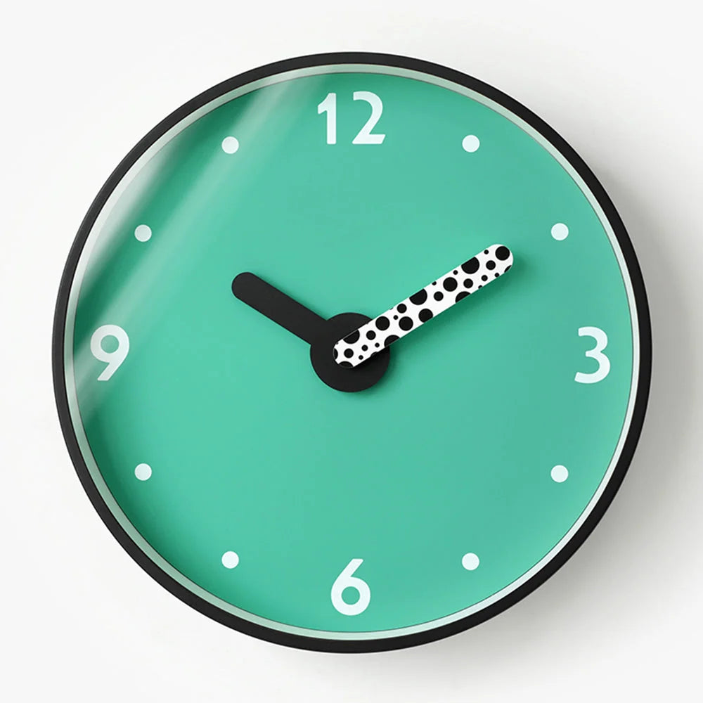 Wall Clock | Sound-Activated LED & Silent Quartz | 30 cm Diameter