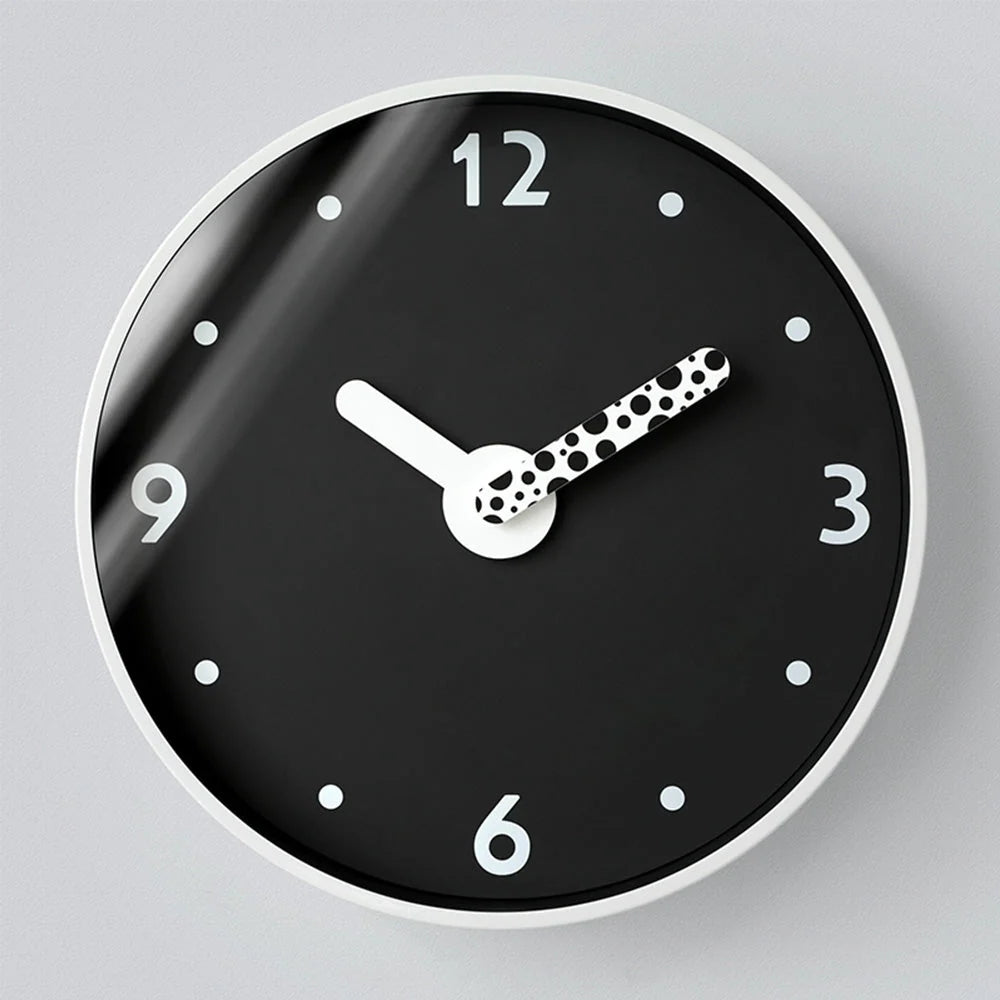 Wall Clock | Sound-Activated LED & Silent Quartz | 30 cm Diameter
