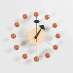 Wall Clock | Sunburst Design & Silent Quartz | 32 cm