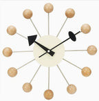 Wall Clock | Sunburst Design & Silent Quartz | 32 cm