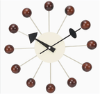 Wall Clock | Sunburst Design & Silent Quartz | 32 cm
