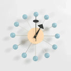Wall Clock | Sunburst Design & Silent Quartz | 32 cm