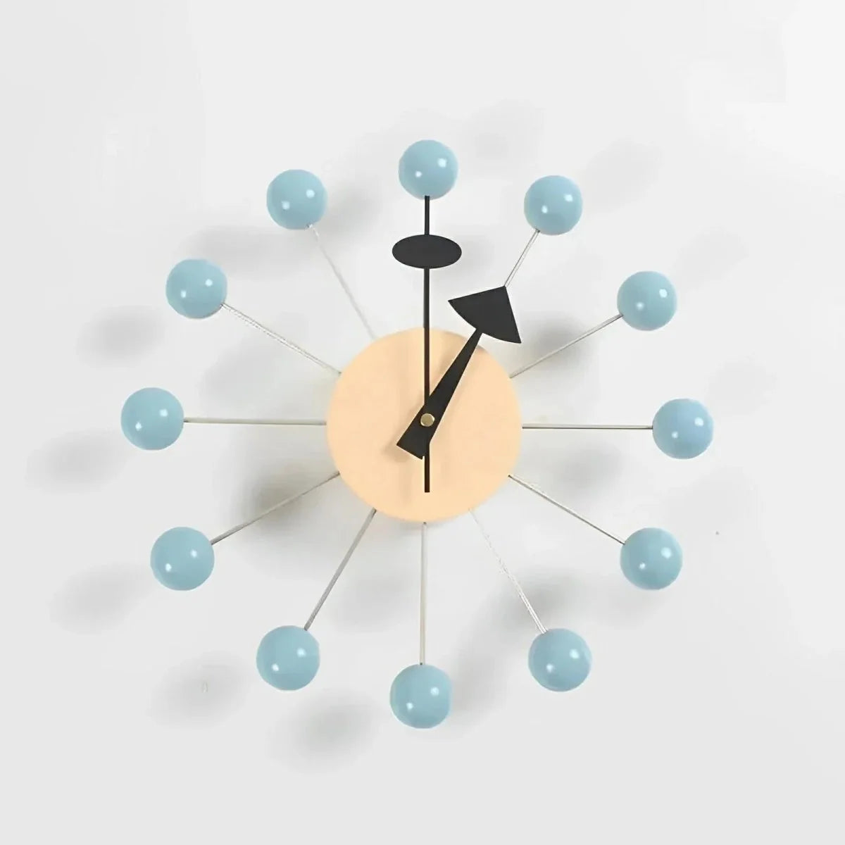 Wall Clock | Sunburst Design & Silent Quartz | 32 cm