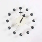 Wall Clock | Sunburst Design & Silent Quartz | 32 cm