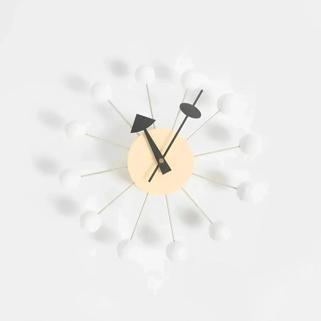 Wall Clock | Sunburst Design & Silent Quartz | 32 cm