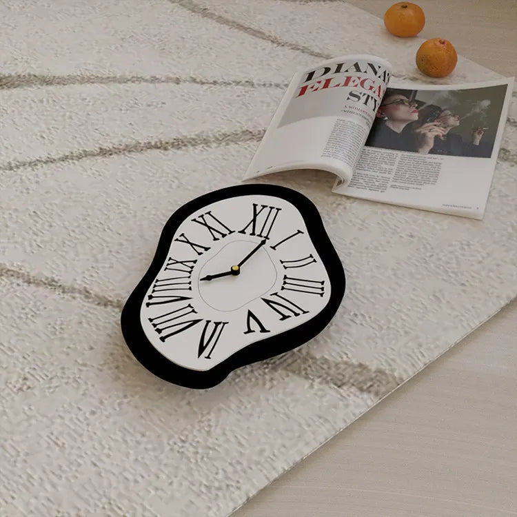Wall Clock | Surreal Melting Design & Silent Movement
