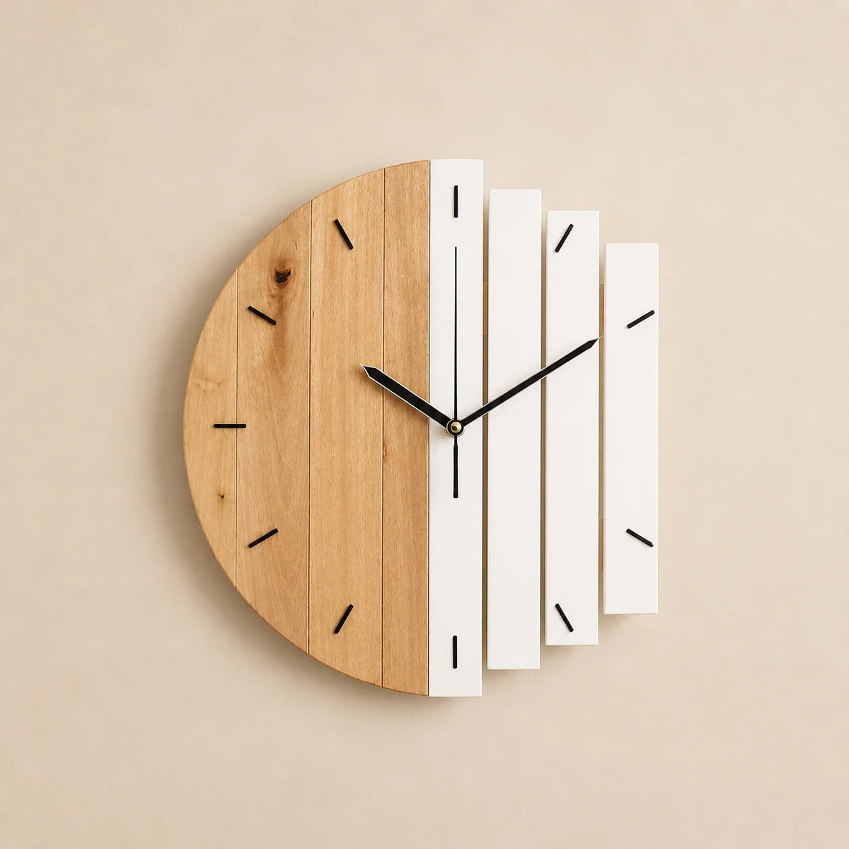 Wall Clock | Sustainable Wood & Minimalist Design | Analog Display