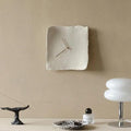 Wall Clock | Wrinkled Resin & Silent Quartz | 26 x 27 cm