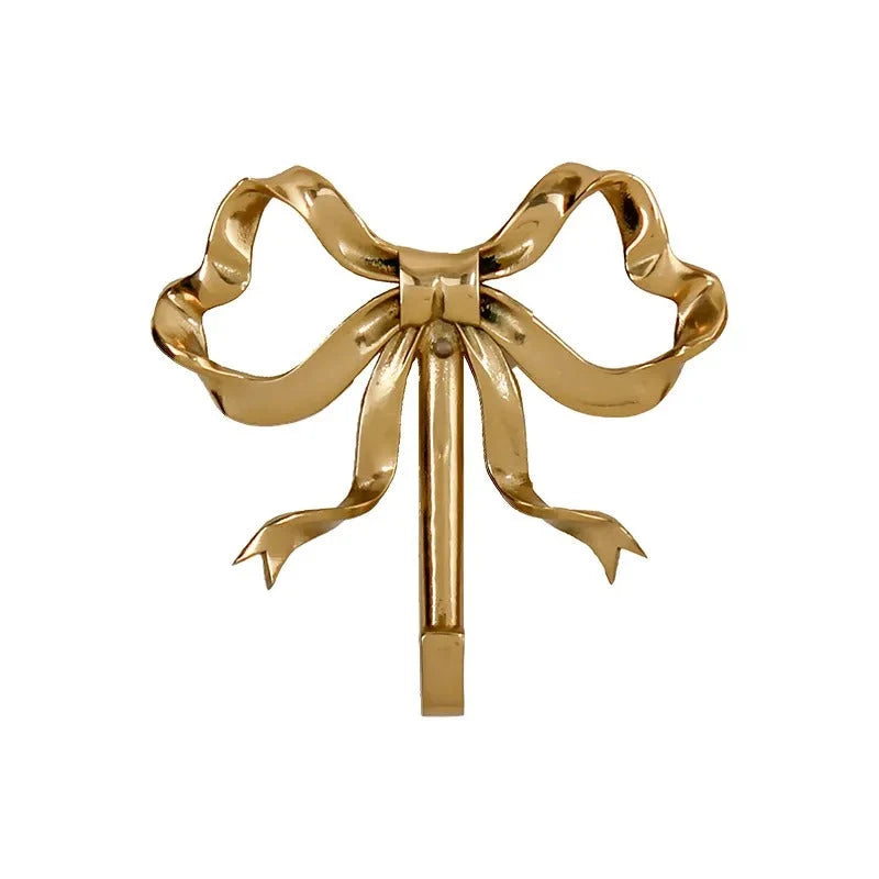 Wall Hook | Hairpin-Style Brass & Ceramic