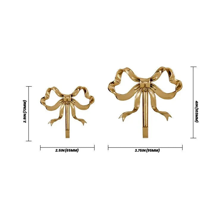 Wall Hook | Hairpin-Style Brass & Ceramic