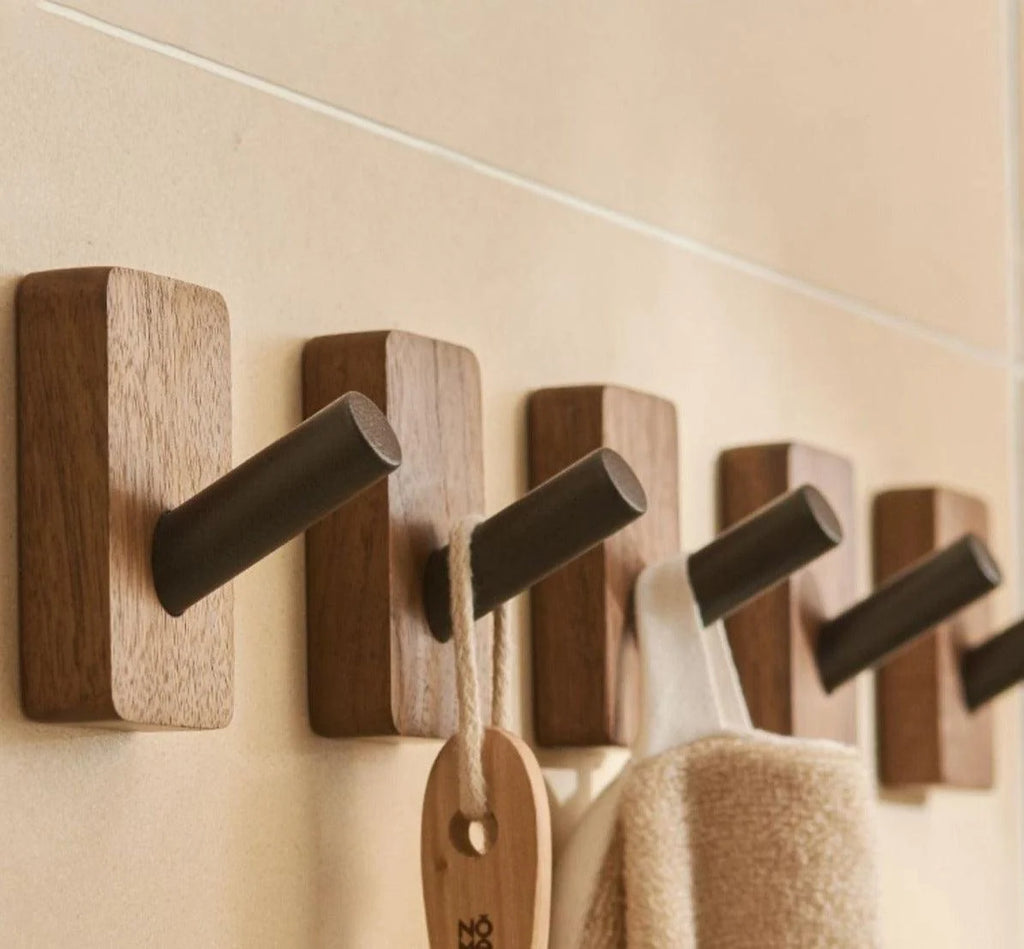 Wall Hooks | Beechwood | Self-Adhesive