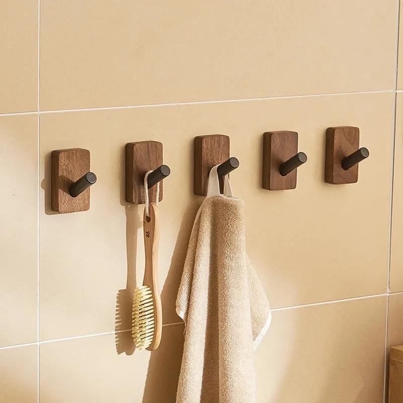 Wall Hooks | Beechwood | Self-Adhesive