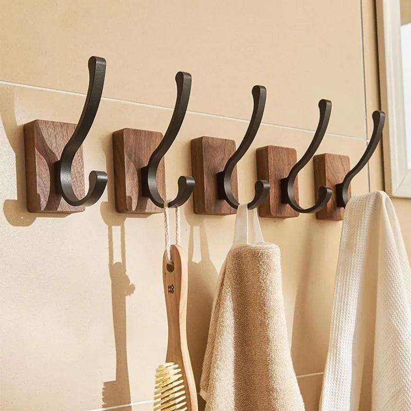Wall Hooks | Beechwood | Self-Adhesive