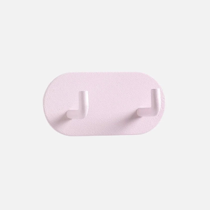 Wall Hooks | Iron Self-Adhesive & Drill-Free | Holds Up To 2 kg