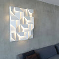 Wall Lamp | 3D Acrylic & Metal 3-Color LED Strip