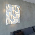 Wall Lamp | 3D Acrylic & Metal 3-Color LED Strip