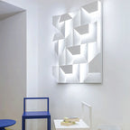 Wall Lamp | 3D Acrylic & Metal 3-Color LED Strip
