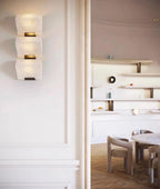 Wall Lamp | Alabaster & Metal Integrated LED | 1–4-Light Options
