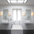 Wall Lamp | Alabaster & Metal Integrated LED | 1–4-Light Options