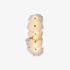 Wall Lamp | Alabaster Shade & Warm LED | 1–9 Heads