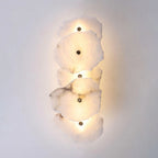 Wall Lamp | Alabaster Shade & Warm LED | 1–9 Heads