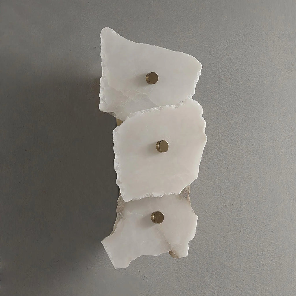 Wall Lamp | Alabaster Shade & Warm LED | 1–9 Heads