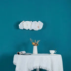 Wall Lamp | Alabaster Shade & Warm LED | 1–9 Heads