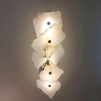 Wall Lamp | Alabaster Shade & Warm LED | 1–9 Heads