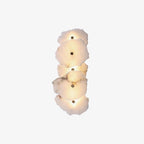 Wall Lamp | Alabaster Shade & Warm LED | 1–9 Heads