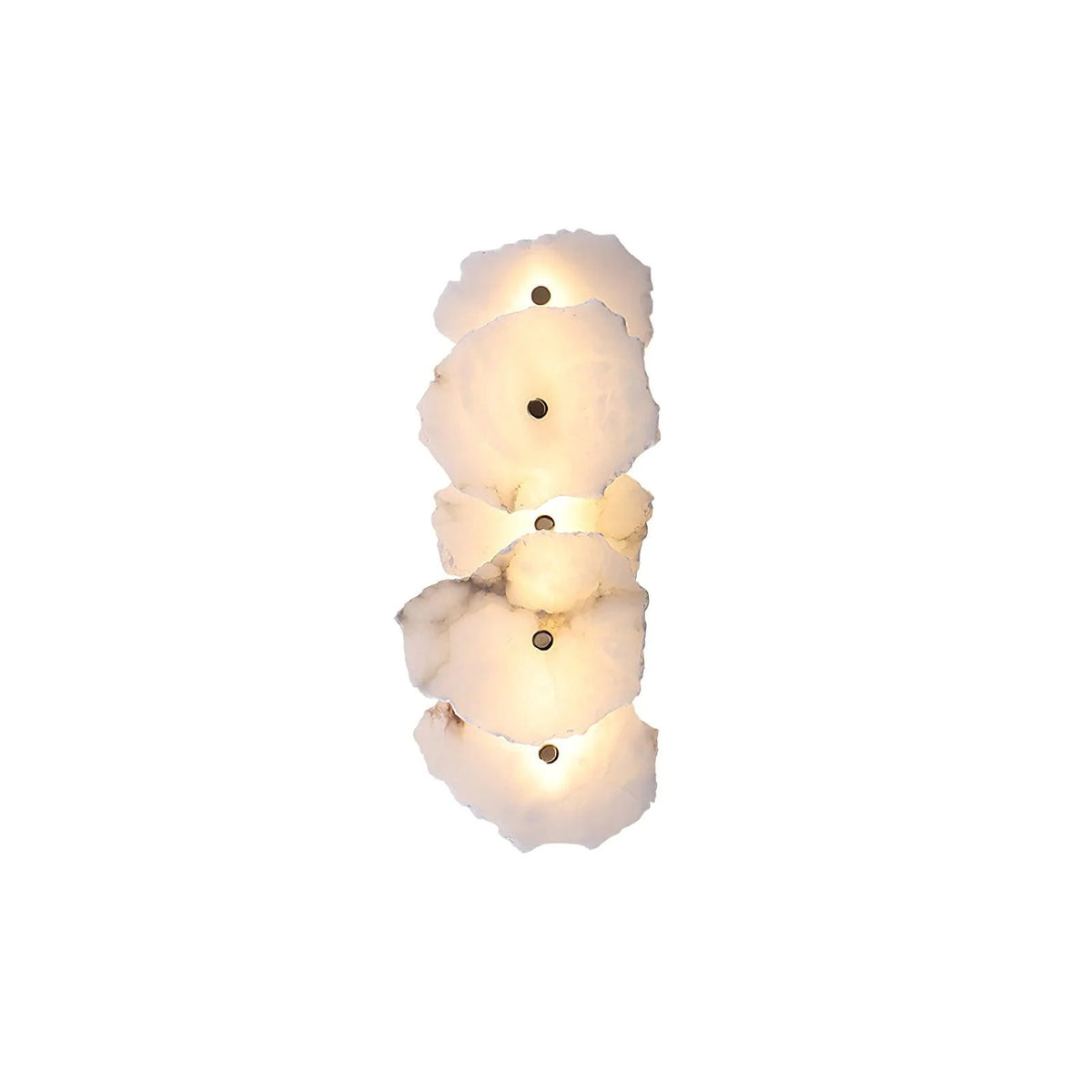 Wall Lamp | Alabaster Shade & Warm LED | 1–9 Heads