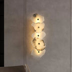 Wall Lamp | Alabaster Shade & Warm LED | 1–9 Heads