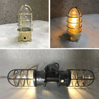 Wall Lamp | Aluminum & Clear Glass | Damp-Rated