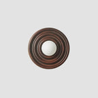 Wall Lamp | Ash Wood & Ripple Glass | 28 cm Diameter