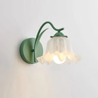 Wall Lamp | Botanical Stem Metal & Acrylic Dimmable | 20 cm Diameter