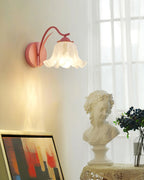 Wall Lamp | Botanical Stem Metal & Acrylic Dimmable | 20 cm Diameter