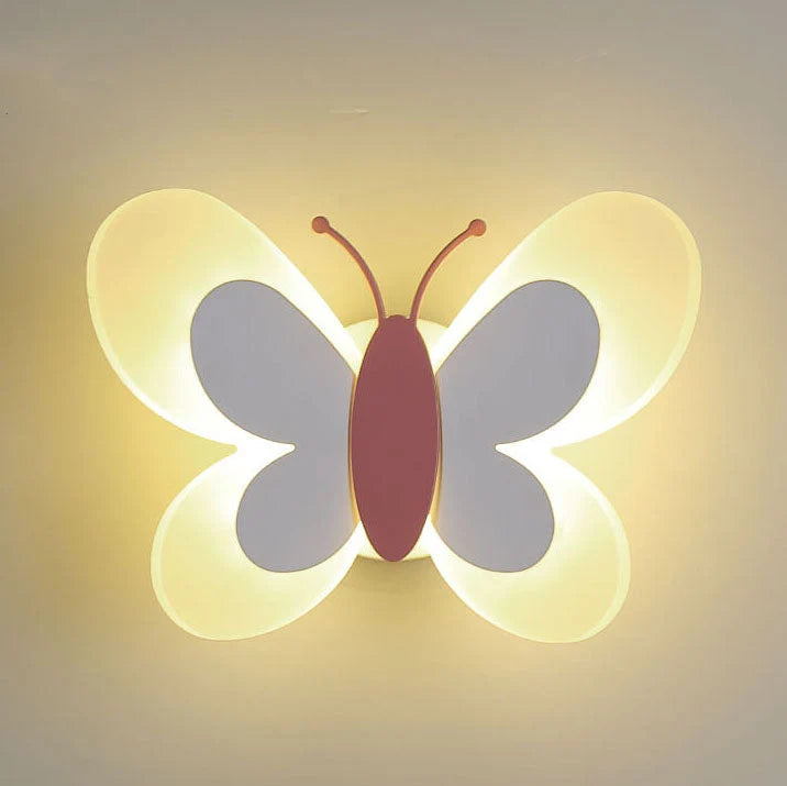 Wall Lamp | Butterfly Design & Energy-Efficient LED | Living & Kids' Rooms