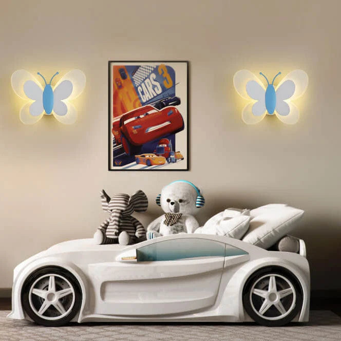 Wall Lamp | Butterfly Design & Energy-Efficient LED | Living & Kids' Rooms