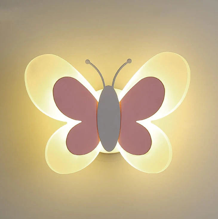Wall Lamp | Butterfly Design & Energy-Efficient LED | Living & Kids' Rooms