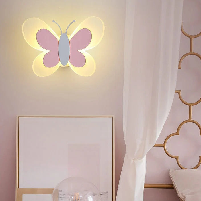Wall Lamp | Butterfly Design & Energy-Efficient LED | Living & Kids' Rooms