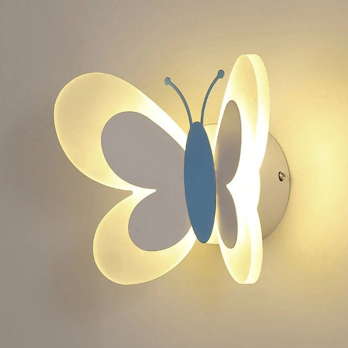 Wall Lamp | Butterfly Design & Energy-Efficient LED | Living & Kids' Rooms