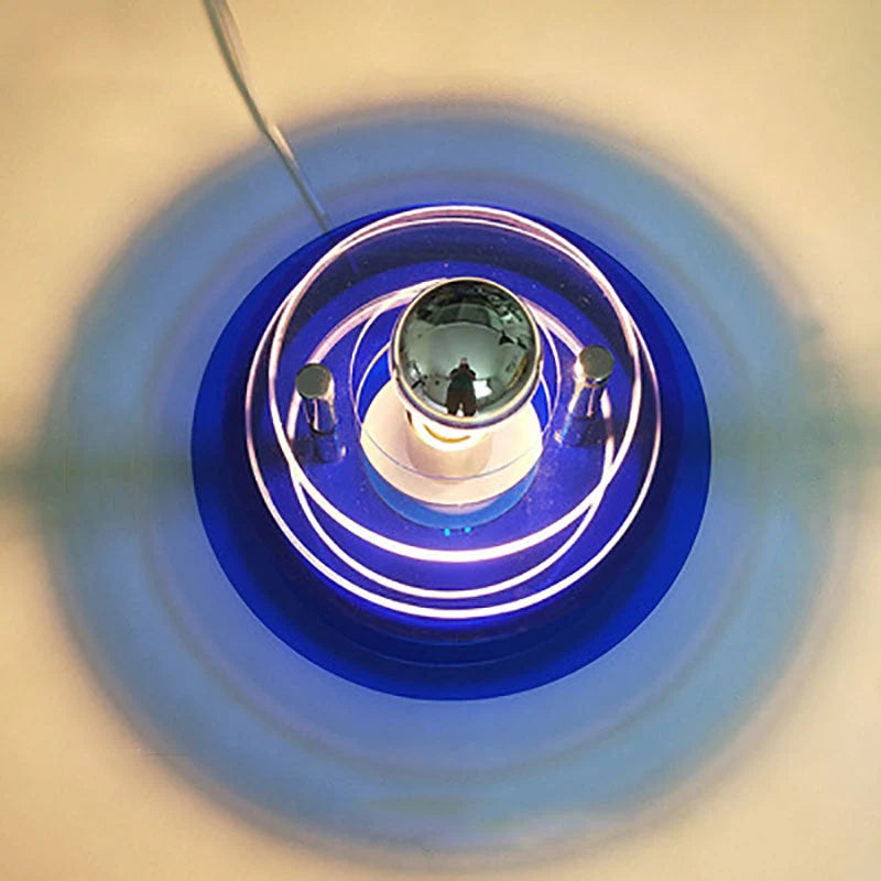 Wall Lamp | Colorful Acrylic Shade & Iron Frame | Two Sizes