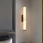 Wall Lamp | Dimmable Brass & Alabaster