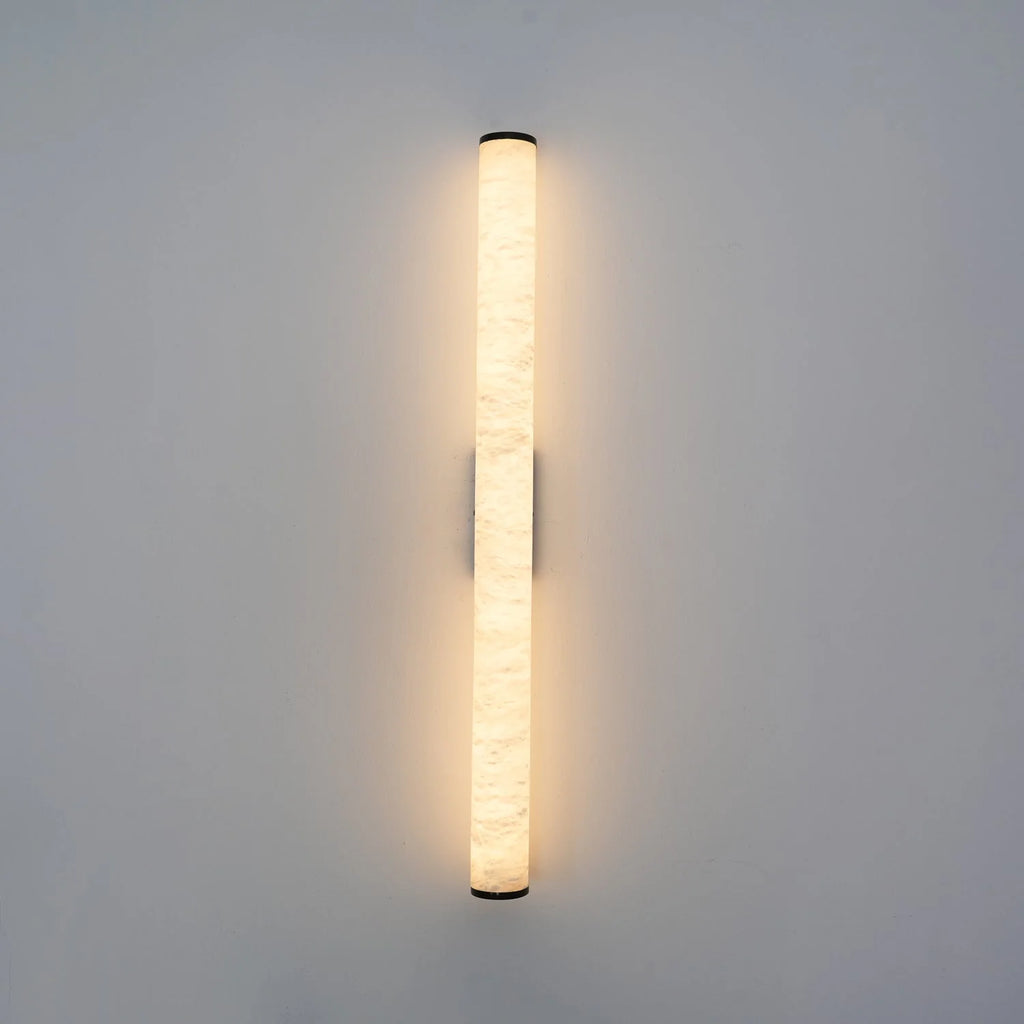 Wall Lamp | Dimmable Brass & Alabaster