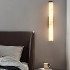 Wall Lamp | Dimmable Brass & Alabaster