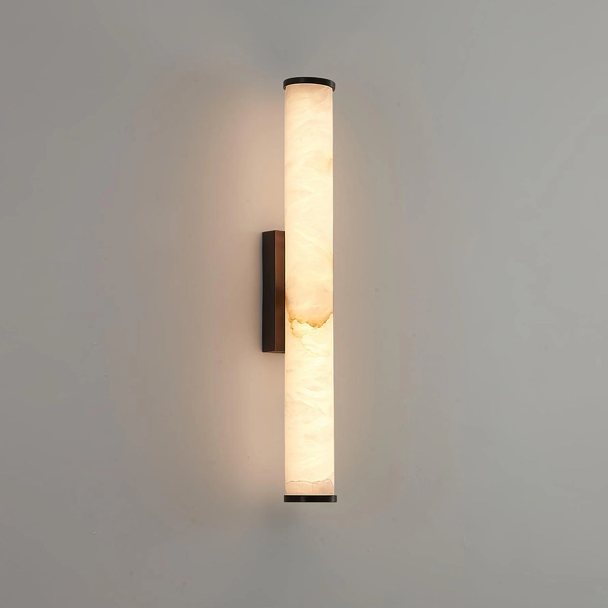Wall Lamp | Dimmable Brass & Alabaster